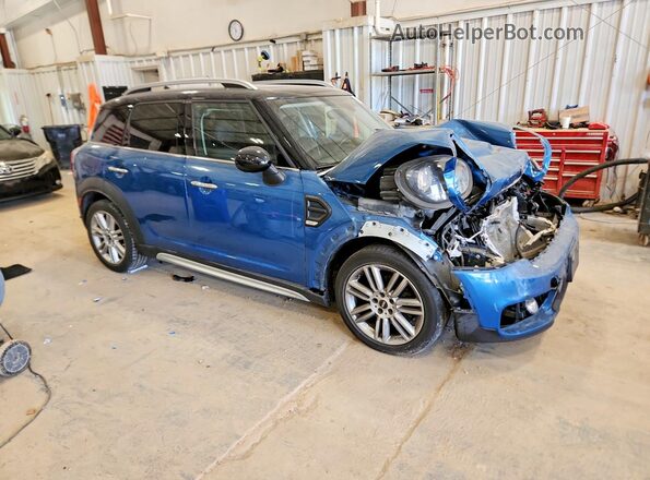 WMZYS7C30J3E08545 2018 MINI COOPER Blue Delantero derecho