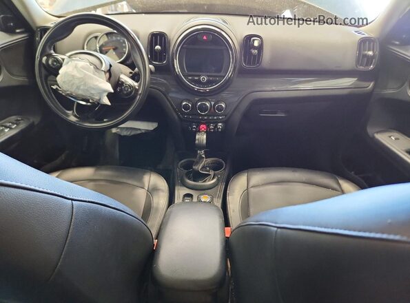 WMZYS7C30J3E08545 2018 MINI COOPER Blue Vista del salpicadero