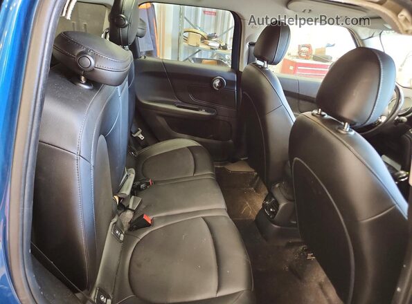 WMZYS7C30J3E08545 2018 MINI COOPER Blue Vista de los asientos traseros