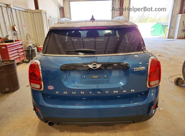 WMZYS7C30J3E08545 2018 MINI COOPER Blue Vista trasera