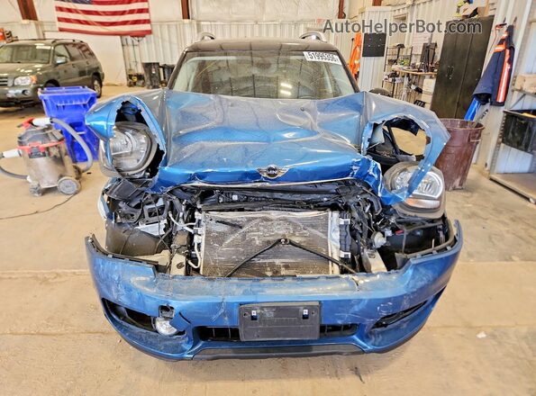 WMZYS7C30J3E08545 2018 MINI COOPER Blue Vista frontal