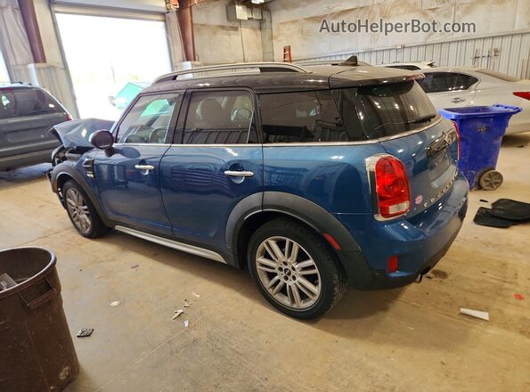 WMZYS7C30J3E08545 2018 MINI COOPER Blue Trasero izquierdo