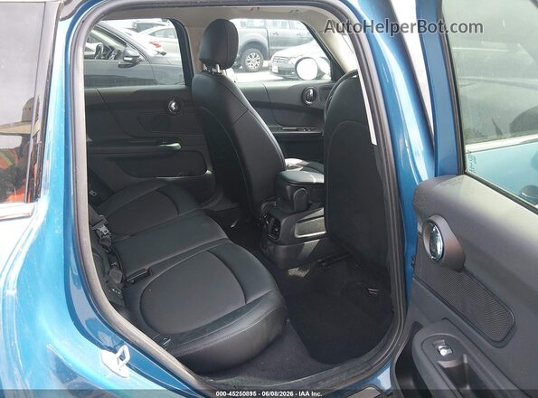 WMZYS7C35H3E07143 2017 MINI COUNTRYMAN Blue Vista de la etiqueta del VIN
