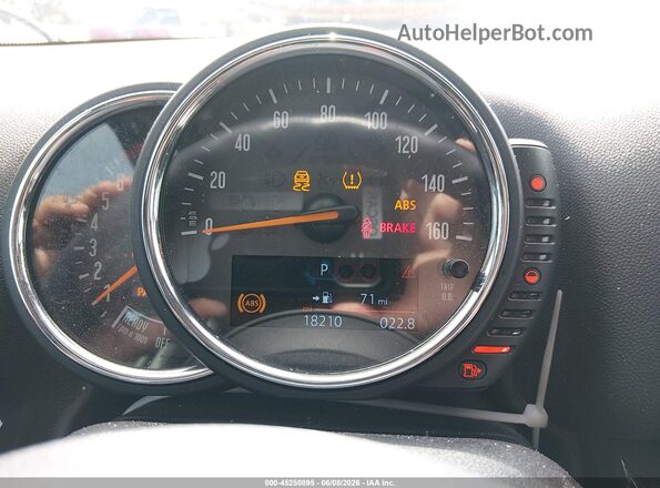 WMZYS7C35H3E07143 2017 MINI COUNTRYMAN Blue Vista de los asientos traseros