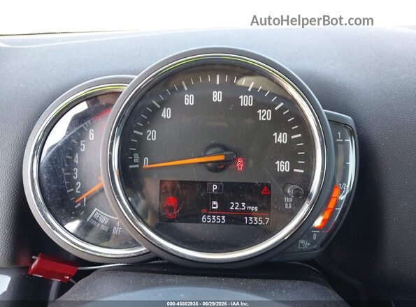 WMZYS7C39J3E07443 2018 MINI COUNTRYMAN Белый Вид задних сидений