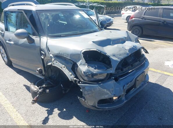 WMZYS7C57K3F45257 2019 MINI COUNTRYMAN Gray Front view