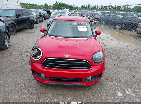 WMZYS7C5XK3F45561 2019 MINI COUNTRYMAN Red Vista del cuadro de instrumentos