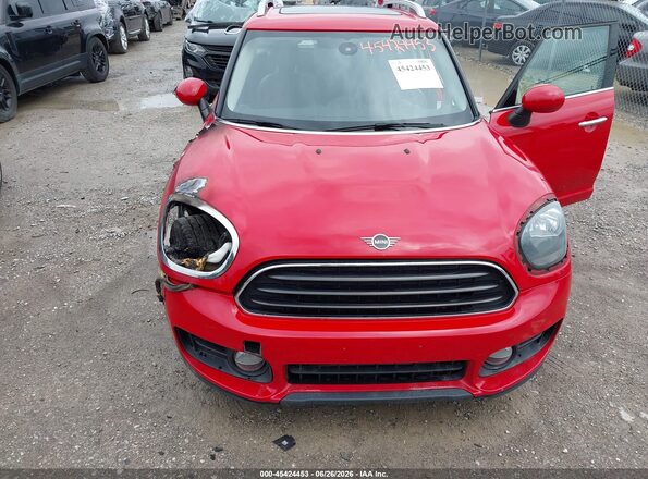 WMZYS7C5XK3F45561 2019 MINI COUNTRYMAN Red Vista trasera