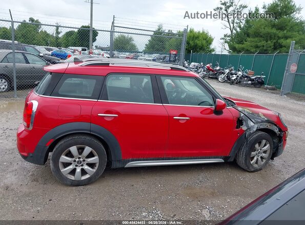 WMZYS7C5XK3F45561 2019 MINI COUNTRYMAN Red Vista interior trasera
