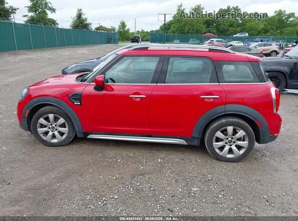 WMZYS7C5XK3F45561 2019 MINI COUNTRYMAN Red Vista interior de 360 grados