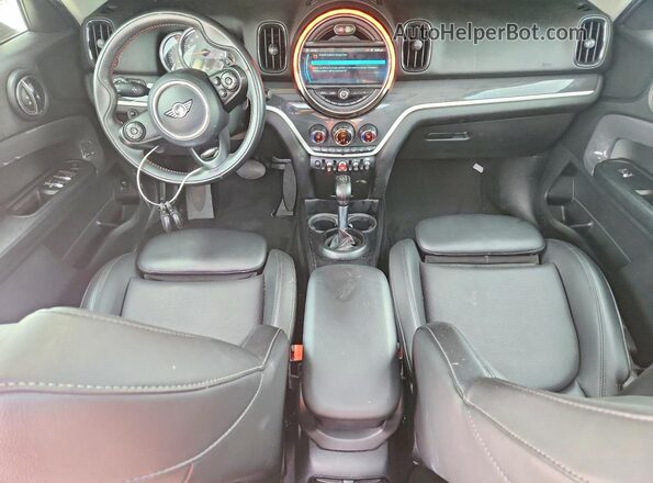 WMZYT3C52K3E94904 2019 MINI COOPER White Вид панелі приладів