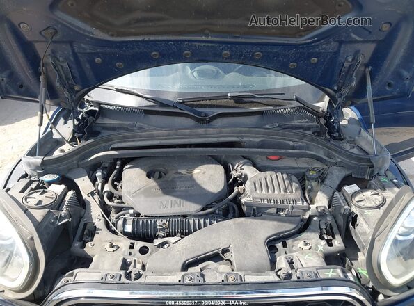 WMZYT5C34J3E60486 2018 MINI COUNTRYMAN Синий Вид сзади