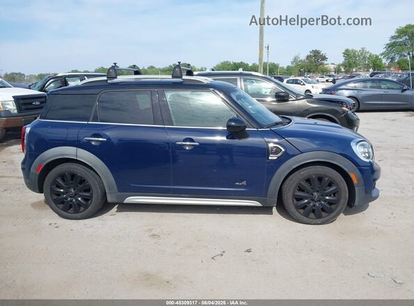 WMZYT5C34J3E60486 2018 MINI COUNTRYMAN Синий Вид задней части салона
