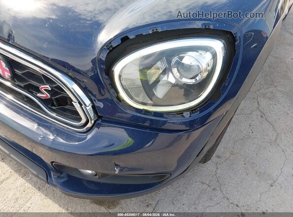 WMZYT5C34J3E60486 2018 MINI COUNTRYMAN Синий Вид спереди