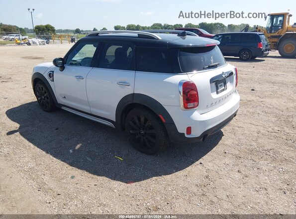WMZYT5C36H3D80147 2017 MINI COUNTRYMAN White Задня ліва чверть