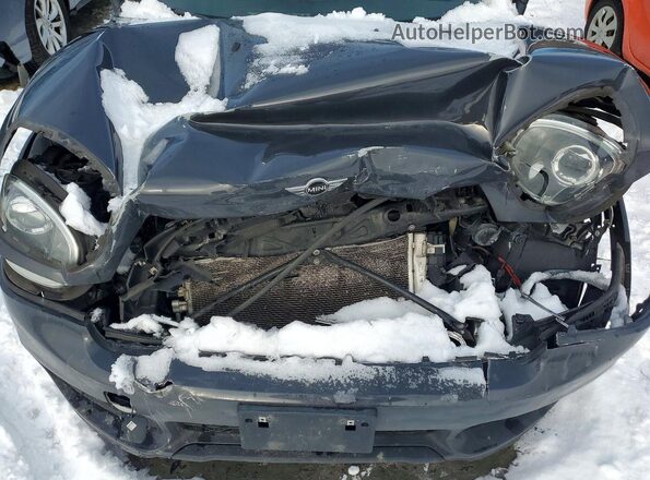 WMZYT5C3XJ3E61710 2018 MINI COOPER Серый Вид задней части салона