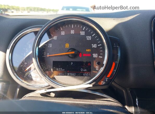 WMZYT5C53K3G94122 2019 MINI COUNTRYMAN Gray Вид задніх сидінь