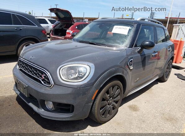 WMZYT5C57K3E64230 2019 MINI COUNTRYMAN Gray წინა მარცხენა ხედი სამი მეოთხედიდან