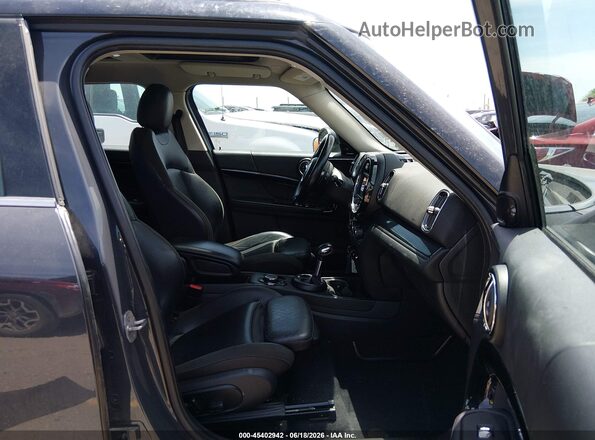 WMZYT5C57K3E64230 2019 MINI COUNTRYMAN Gray წინა სალონის ხედი