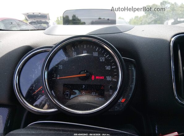 WMZYT5C57K3E64230 2019 MINI COUNTRYMAN Gray უკანა სავარძლების ხედი