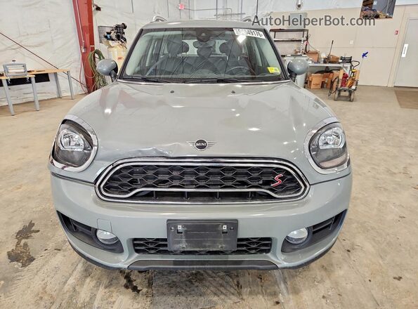 WMZYT5C59K3G92570 2019 MINI COOPER Серый Вид спереди