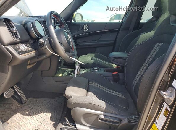 WMZYU7C50K3F93919 2019 MINI COOPER Black Widok wnętrza z przodu