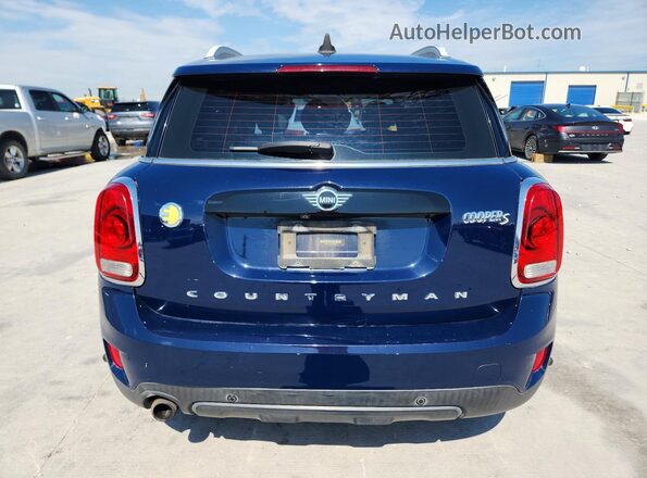 WMZYU7C53K3F93512 2019 MINI COOPER Blue Հետևի տեսք