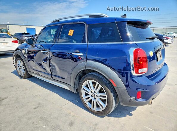 WMZYU7C53K3F93512 2019 MINI COOPER Blue Հետևի ձախ