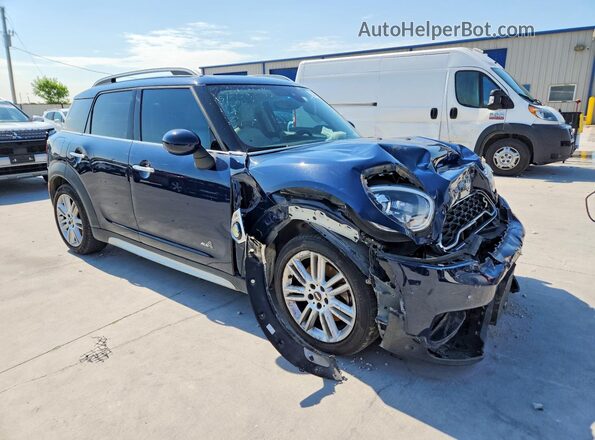 WMZYU7C53K3F93512 2019 MINI COOPER Blue Առջևի աջ