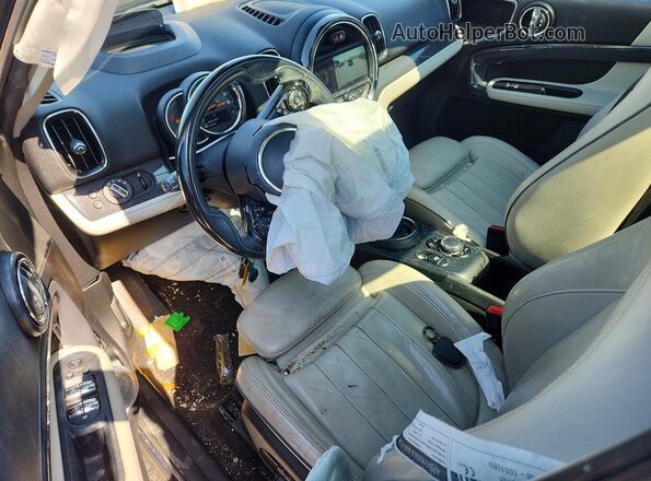 WMZYU7C53K3F93512 2019 MINI COOPER Blue Առջևի վահանակի տեսք
