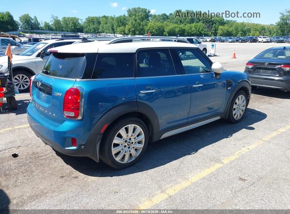 WMZYV5C32J3E03598 2018 MINI COUNTRYMAN Blue უკანა მარჯვენა