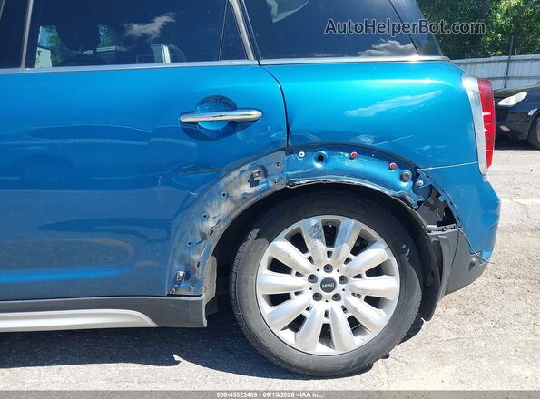 WMZYV5C32J3E03598 2018 MINI COUNTRYMAN Blue წინა ხედი