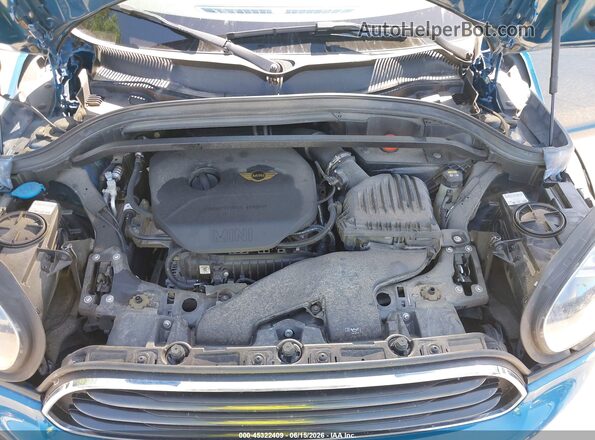 WMZYV5C32J3E03598 2018 MINI COUNTRYMAN Blue უკანა ხედი