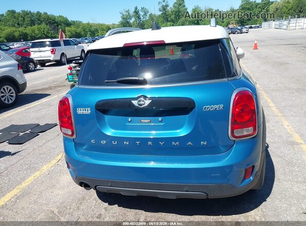 WMZYV5C32J3E03598 2018 MINI COUNTRYMAN Blue 
