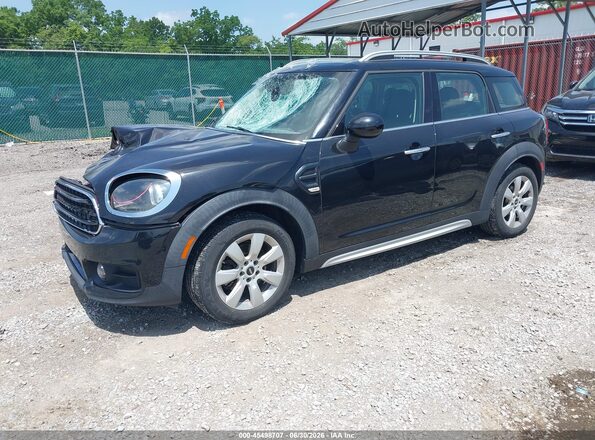 WMZYV5C57K3F57484 2019 MINI COUNTRYMAN Black Առջևի ձախ երեք քառորդ տեսարան