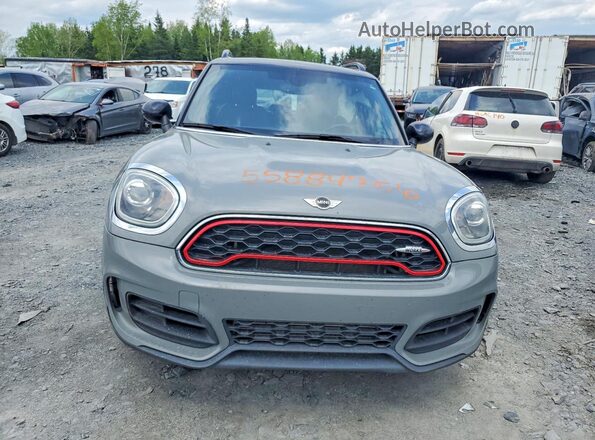 WMZYV9C36J3B92123 2018 MINI COOPER Gray Vista frontal
