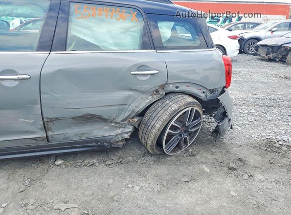 WMZYV9C36J3B92123 2018 MINI COOPER Gray Vista del compartimento del motor