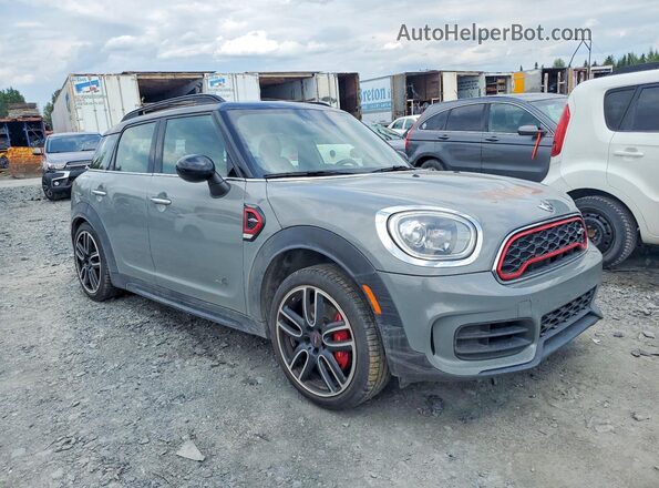 WMZYV9C36J3B92123 2018 MINI COOPER Gray Delantero derecho