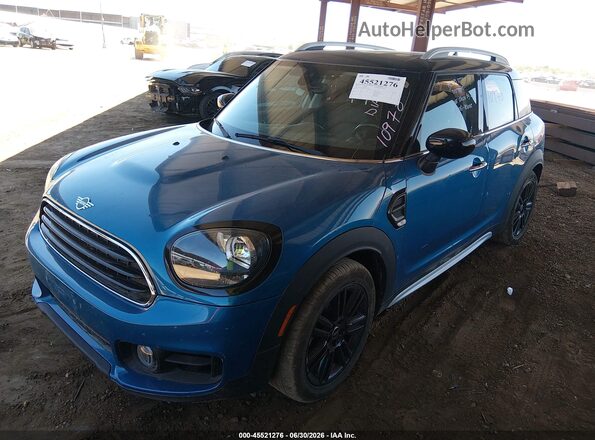 WMZYW3C08L3L17137 2020 MINI COUNTRYMAN Blue Przód lewy