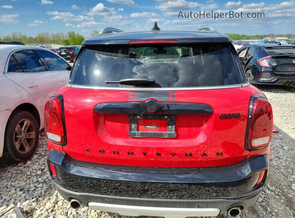 WMZYX1C06L3L93716 2020 MINI COOPER Красный Вид сзади