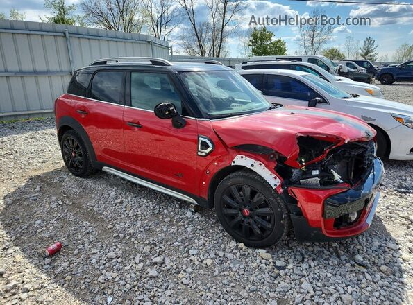 WMZYX1C06L3L93716 2020 MINI COOPER Красный Передняя правая четверть