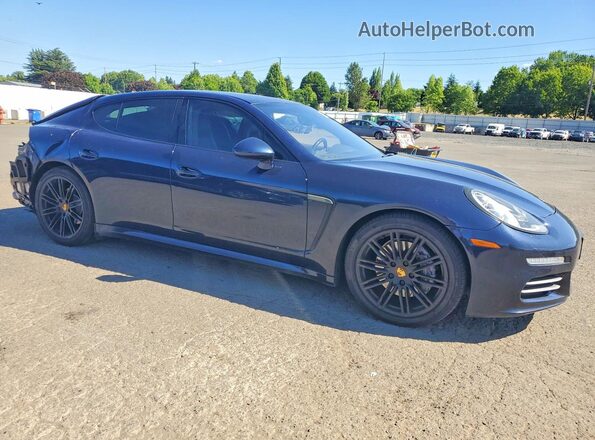 WP0AA2A71GL000994 2016 PORSCHE PANAMERA Blue Առջևի աջ