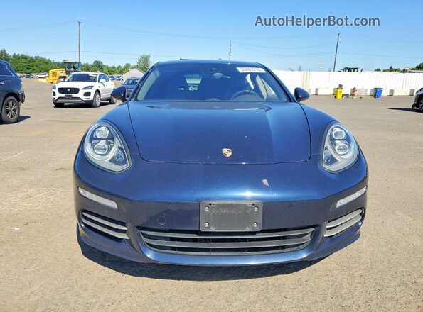 WP0AA2A71GL000994 2016 PORSCHE PANAMERA Blue Դիմացի տեսք