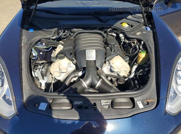WP0AA2A71GL000994 2016 PORSCHE PANAMERA Blue Սալոնի հետևի տեսք