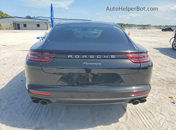 WP0AA2A71KL101039 2019 PORSCHE PANAMERA Black Вид ззаду