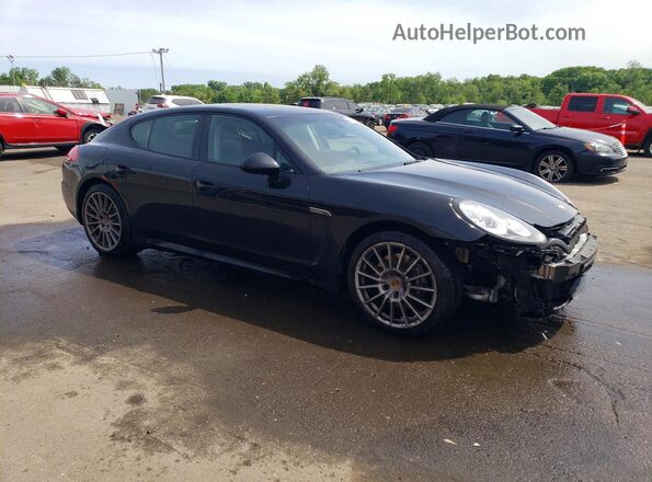 WP0AA2A72GL000969 2016 PORSCHE PANAMERA Black Przód prawy