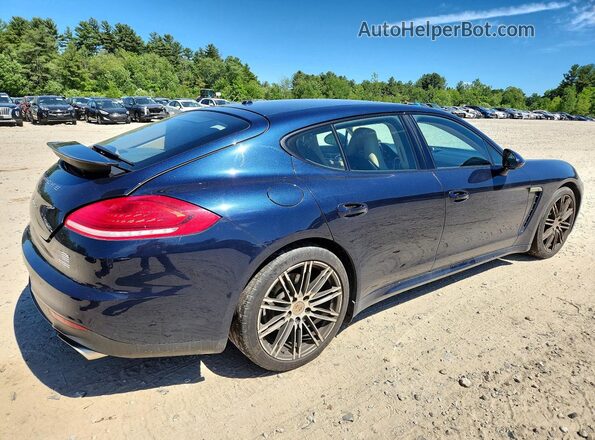 WP0AA2A72GL003550 2016 PORSCHE PANAMERA Blue Rear right