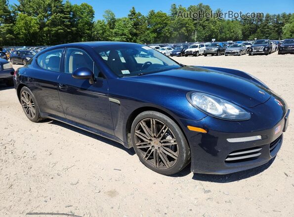 WP0AA2A72GL003550 2016 PORSCHE PANAMERA Blue Front right