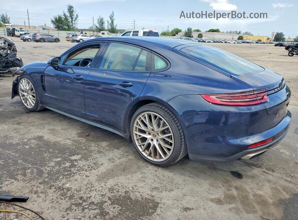 WP0AA2A72LL103710 2020 PORSCHE PANAMERA Blue Հետևի ձախ