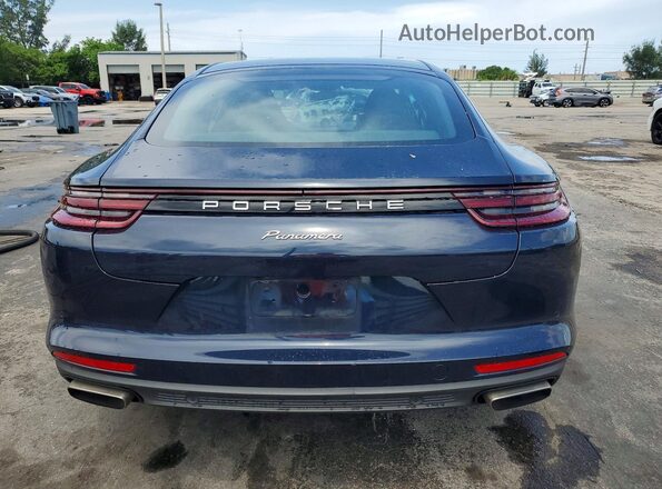 WP0AA2A72LL103710 2020 PORSCHE PANAMERA Blue Հետևի տեսք